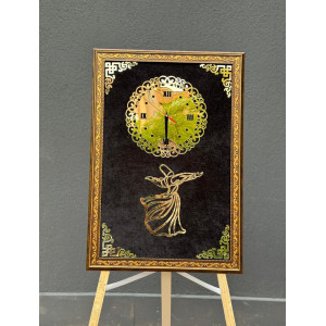 SEMAZEN PLEKSİ SAATLİ 50 X 70
